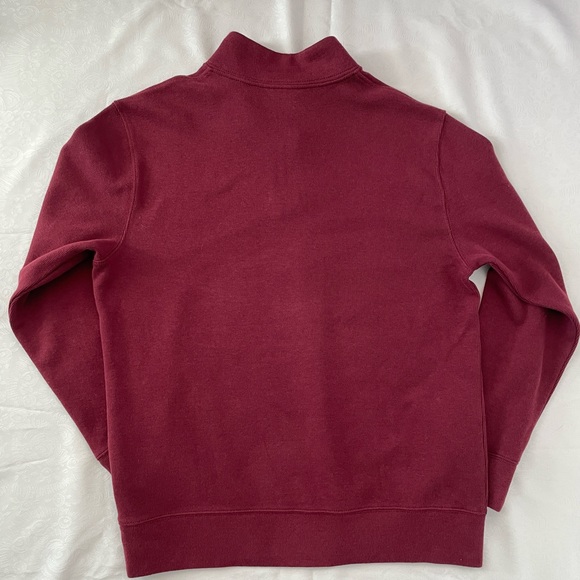 Lands’End 100% Cotton Quarter Zip Men’s Sweater Size M 38-40 - Picture 9 of 13